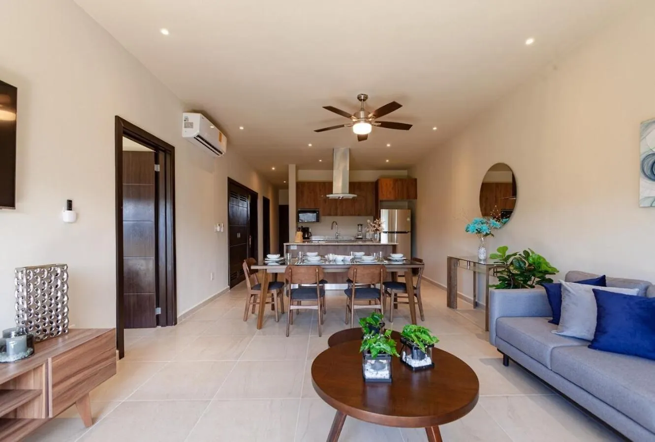 New! Condo Coto8 10Min To Beachwifi 200Mbgym Playa del Carmen Holiday home