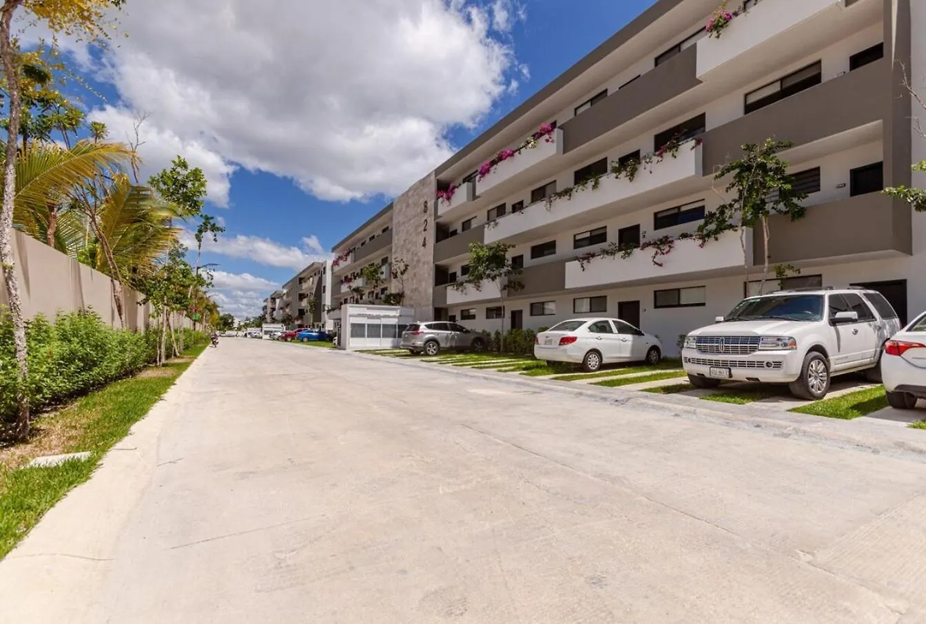 Dom wakacyjny New! Condo Coto8 10Min To Beachwifi 200Mbgym Playa del Carmen Meksyk